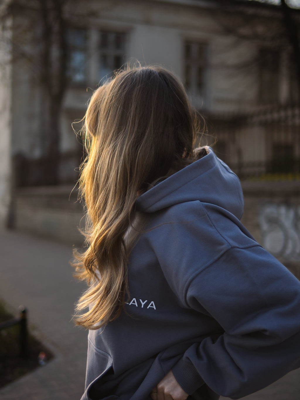 Bluza Dresowa COZY Stal